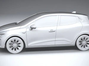 Renault Clio 2024 3D Model