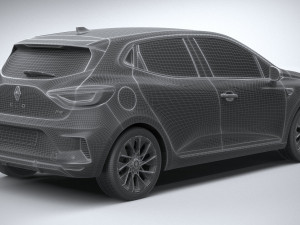 Renault Clio 2024 3D-Modell