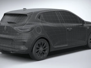 Renault Clio 2024 3D Model