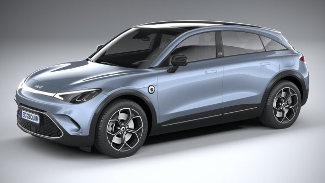 Smart 3 2024 3D Model .c4d .max .obj .3ds .fbx .stl .blend 