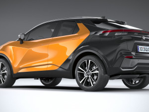 Toyota C-HR 2024 3D Model
