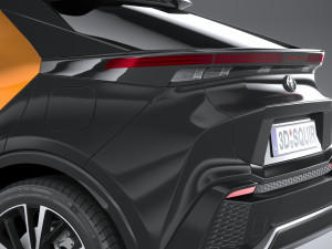 Toyota C-HR 2024 3D Model