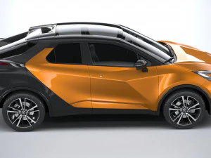 Toyota C-HR 2024 3D Model