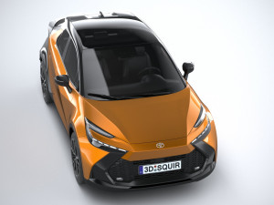 Toyota C-HR 2024 3D Model