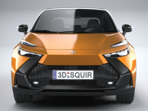 Toyota C-HR 2024 3D Model