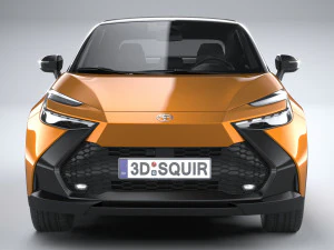 Toyota C-HR 2024 3D Model
