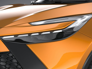 Toyota C-HR 2024 3D Model