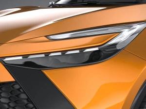 Toyota C-HR 2024 3D Model