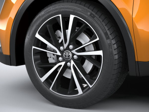 Toyota C-HR 2024 3D Model
