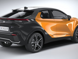 Toyota C-HR 2024 3D Model