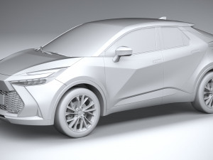 Toyota C-HR 2024 3D Model