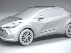 Toyota C-HR 2024 3D Model