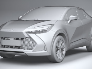 Toyota C-HR 2024 3D Model