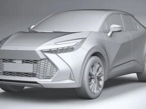 Toyota C-HR 2024 3D Model