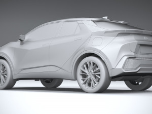 Toyota C-HR 2024 3D Model