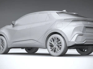 Toyota C-HR 2024 3D Model
