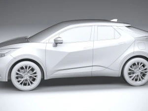 Toyota C-HR 2024 3D Model