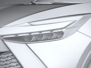 Toyota C-HR 2024 3D Model