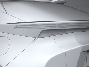 Toyota C-HR 2024 3D Model