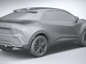 Toyota C-HR 2024 3D Model