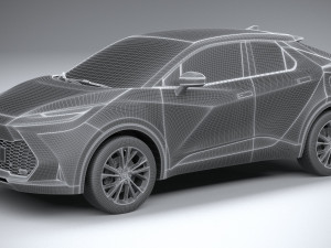 Toyota C-HR 2024 3D Model