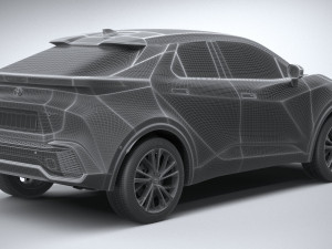 Toyota C-HR 2024 3D Model