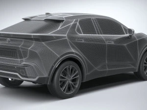 Toyota C-HR 2024 3D Model