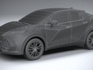 Toyota C-HR 2024 3D Model