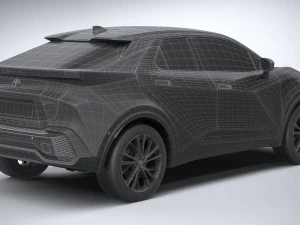 Toyota C-HR 2024 3D Model