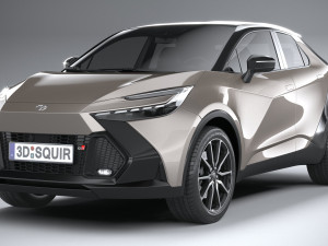 Toyota C-HR GR Sport 2024 3D Модель