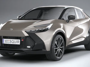 Toyota C-HR GR Sport 2024 3D Model