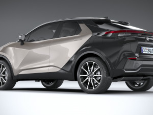 Toyota C-HR GR Sport 2024 3D Модель