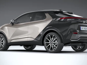 Toyota C-HR GR Sport 2024 3D Model