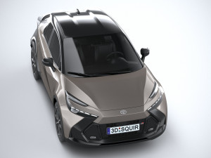 Toyota C-HR GR Sport 2024 3D Модель
