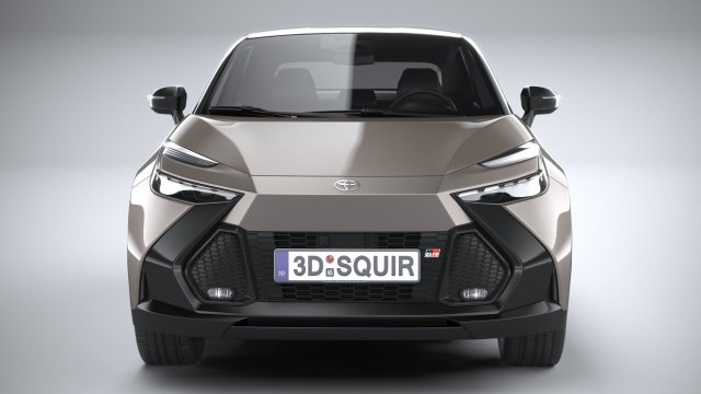 Toyota Yaris Cross S Hybrid GR Parts 2024 3D model - Download Vehicles on