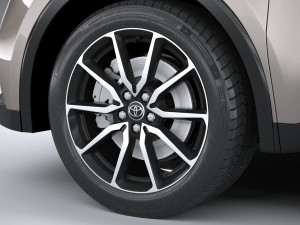 Toyota C-HR GR Sport 2024 3D Модель