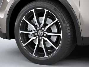 Toyota C-HR GR Sport 2024 3D Model
