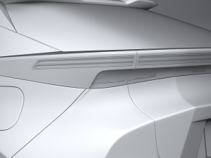 Toyota C-HR GR Sport 2024 3D Модель