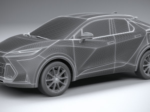 Toyota C-HR GR Sport 2024 3D Модель