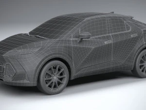 Toyota C-HR GR Sport 2024 3D Model