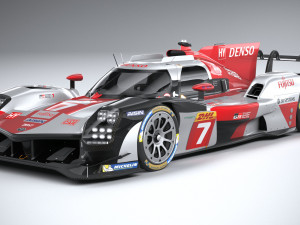 Toyota GR10 2023 3D-Modell