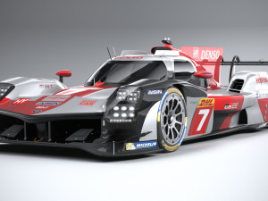 Toyota GR10 2023 3D-Modell