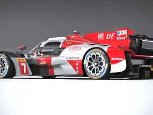 Toyota GR10 2023 3D-Modell