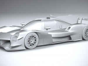 Toyota GR10 2023 3D-Modell