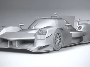 Toyota GR10 2023 3D Model
