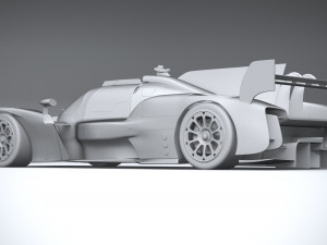 Toyota GR10 2023 3D-Modell