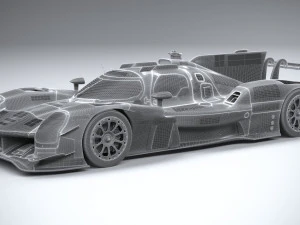 Toyota GR10 2023 3D Model