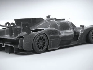 Toyota GR10 2023 3D Model