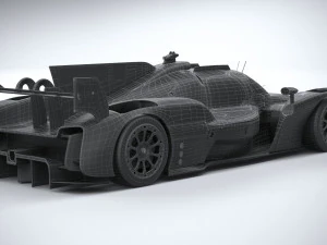 Toyota GR10 2023 3D Model