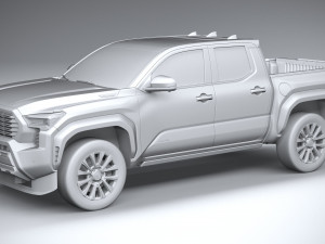 Toyota Tacoma 2024 3D Model
